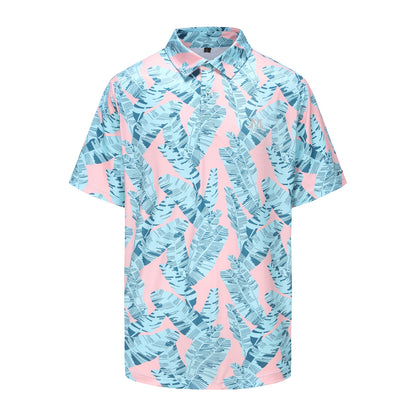 Summer Quick-Drying Breathable Sports Lapel Tee