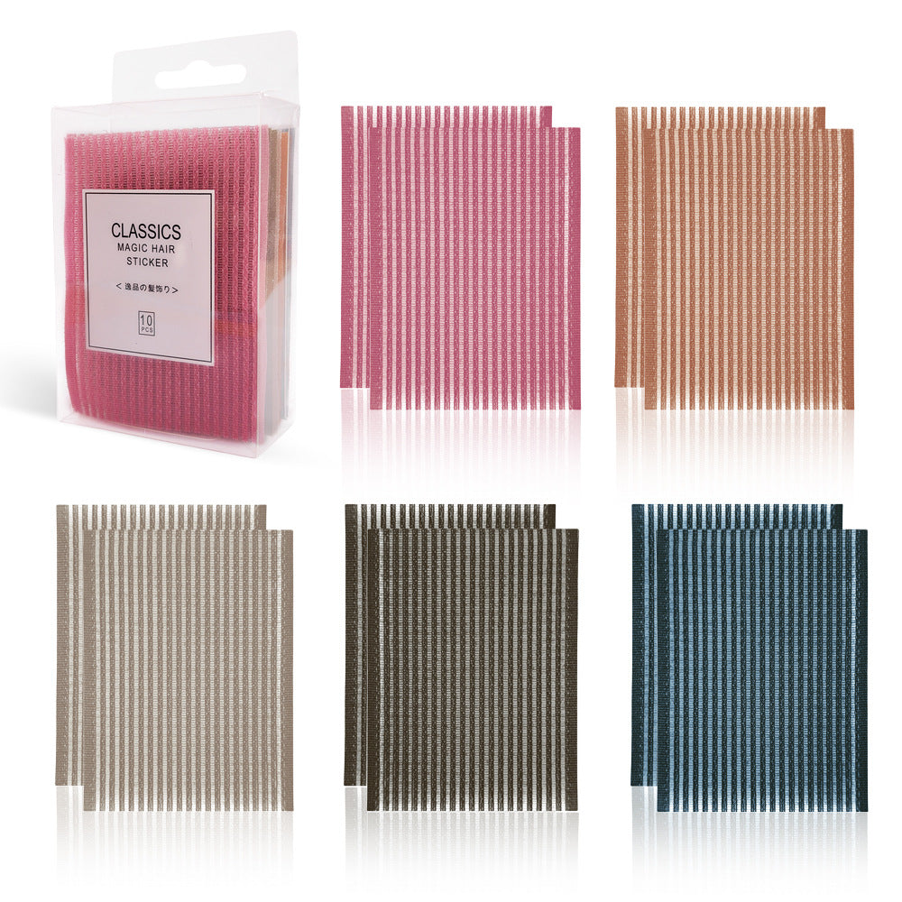Boxed Color Cropped Hair Fastener Simple
