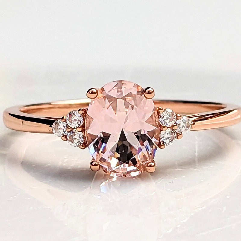 Fashion Geometry Pattern Ring For Women Wedding