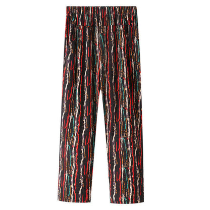 Mom's Summer Thin Cropped Pants