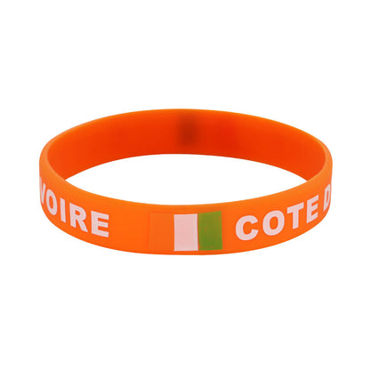 France Paris Games Flag World Cup Flag Wrist Strap