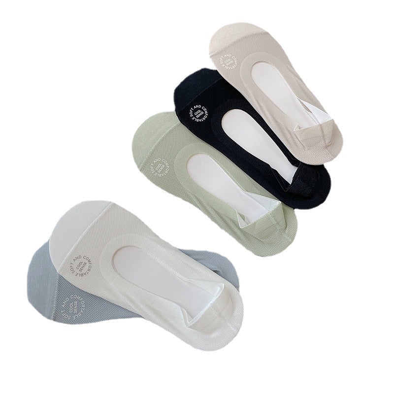 Three-dimensional Mesh Breathable Invisible Boat Socks