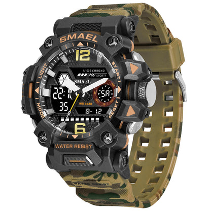 Tactical Camouflage Military Watch