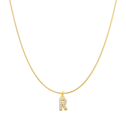 Fashion Personality Round Snake Clavicle Chain Female