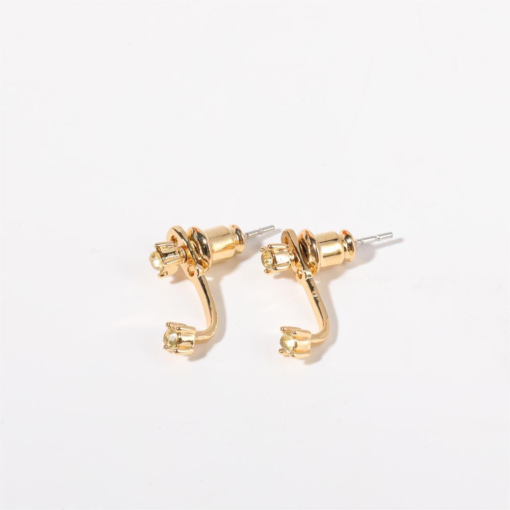 Twelve Birthstone Ear Studs