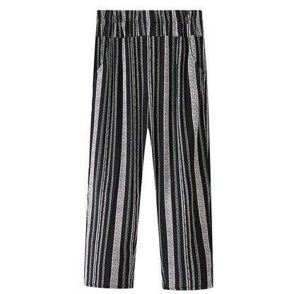 Mom's Summer Thin Cropped Pants