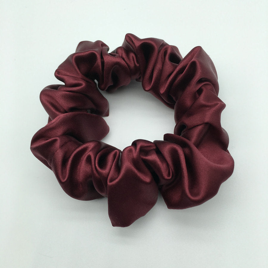 Silk Headdress Flower Scrunchie