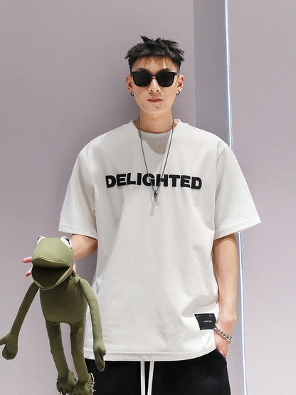 Versatile Half Sleeve Casual Couple T-shirt
