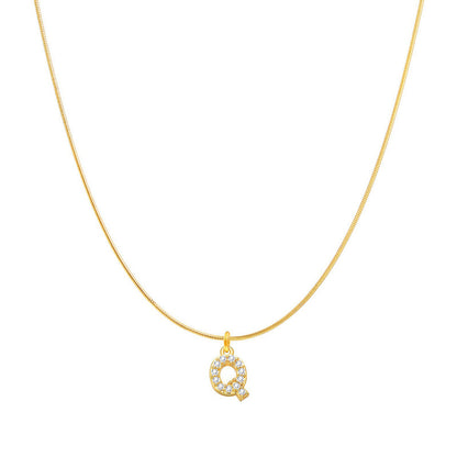 Fashion Personality Round Snake Clavicle Chain Female