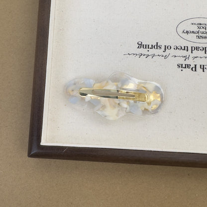 Irregular Hollow-out Clouds Acetate Hairpin