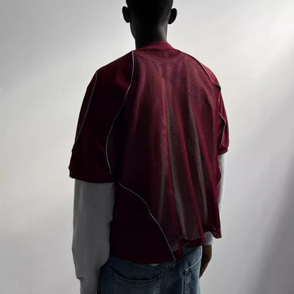 Mesh Loose Breathable Training Sweatshirt