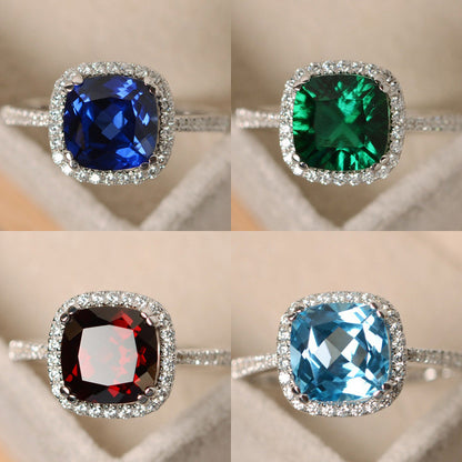 Fashion Geometry Pattern Ring For Women Wedding