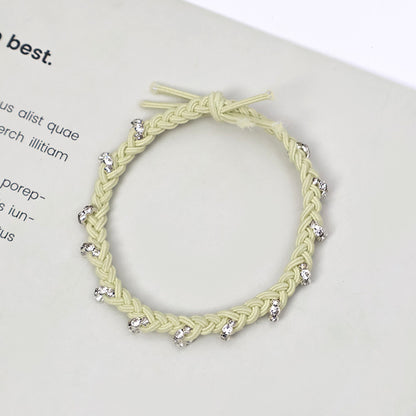 Women's Diamond Color Twist Hair Rope
