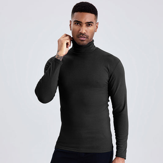 Men's Turtleneck Long Sleeve Thermal Shirt