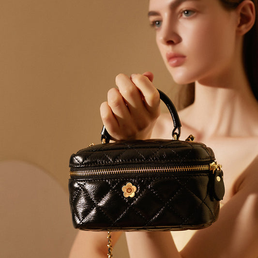 Western Style Rhombus Chain Crossbody Bag