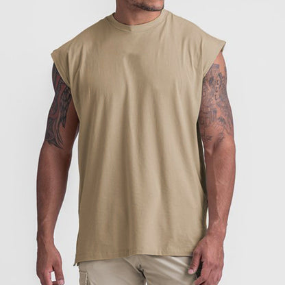 Fitness Waistcoat Loose Plus Size Cotton Vest