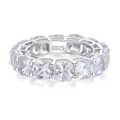 Zircon Full Diamond Sterling Silver Ring