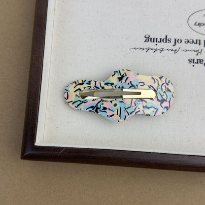 Irregular Hollow-out Clouds Acetate Hairpin