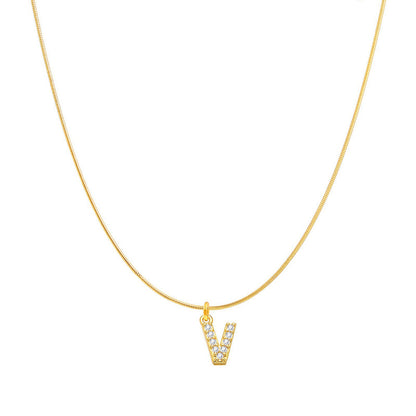 Fashion Personality Round Snake Clavicle Chain Female
