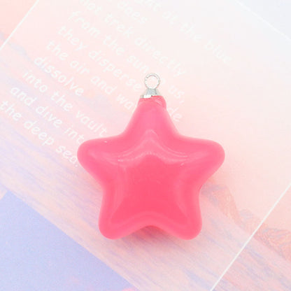 Acrylic Jelly Star Pendant