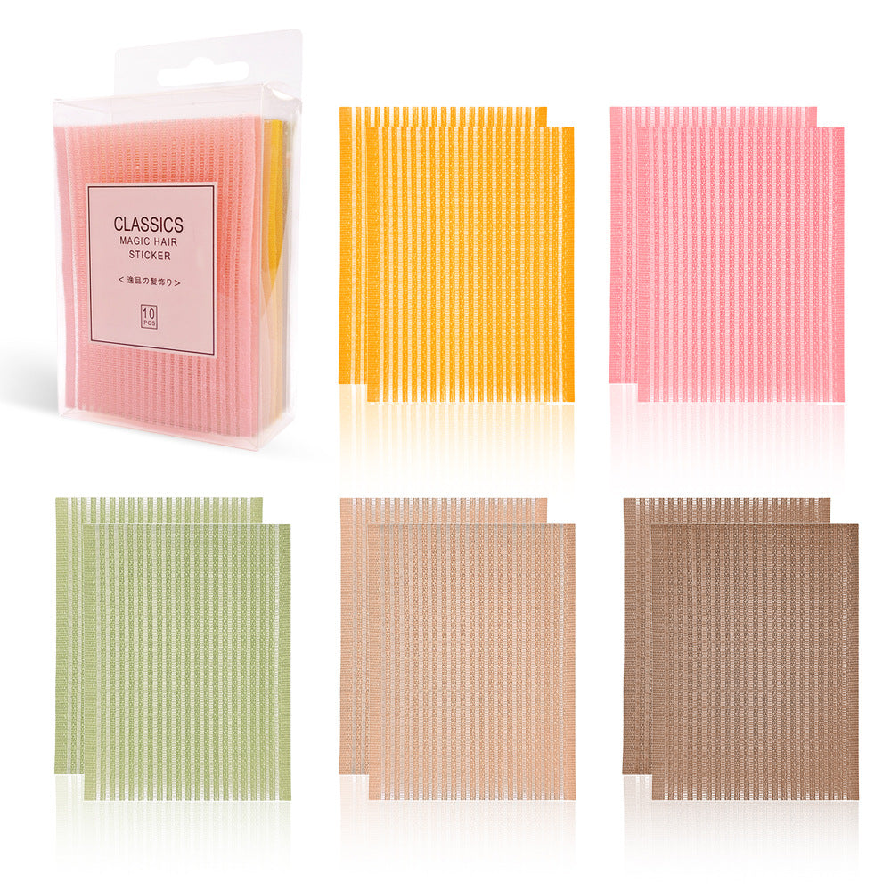 Boxed Color Cropped Hair Fastener Simple