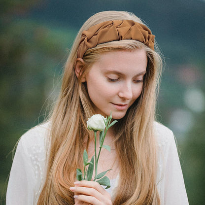 Women's Fabric Headband Fashion Pleated