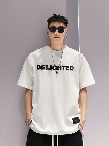 Versatile Half Sleeve Casual Couple T-shirt