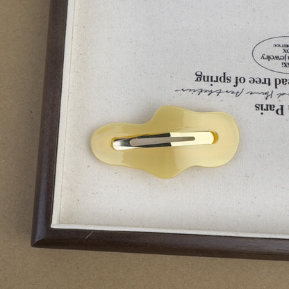 Irregular Hollow-out Clouds Acetate Hairpin