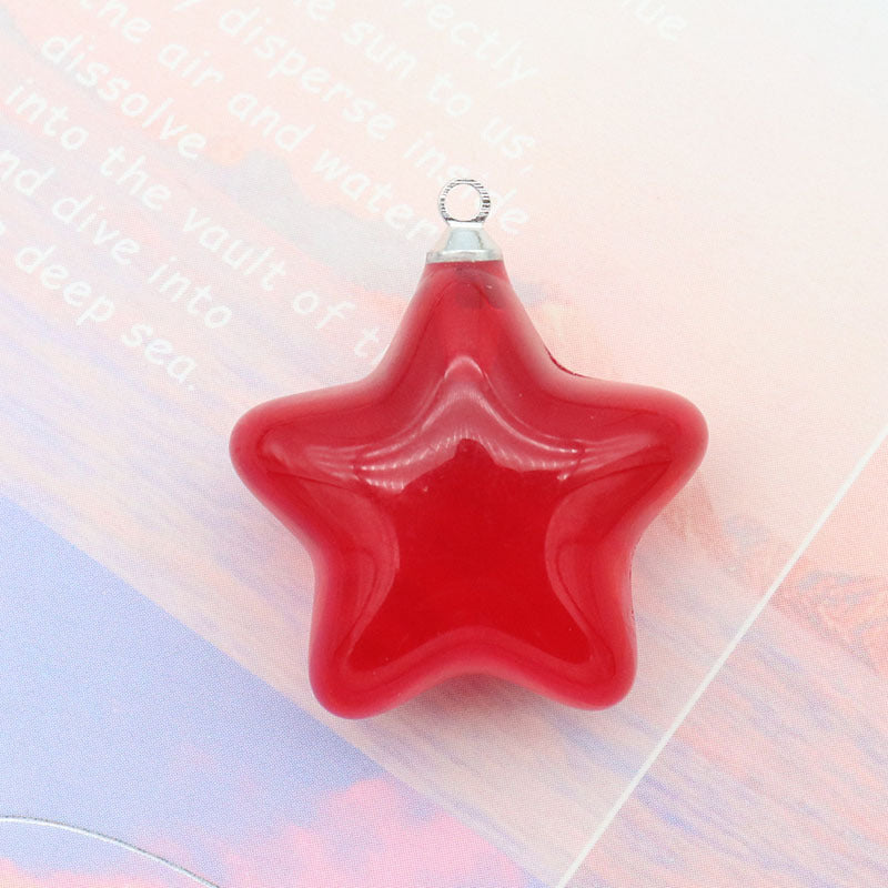 Acrylic Jelly Star Pendant