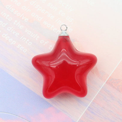 Acrylic Jelly Star Pendant