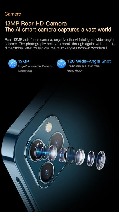 SOYES Android 10.0 Mini Smartphone 4G LTE Octa Core 13MP Camera 3.0'' Display OTG Cell Phone