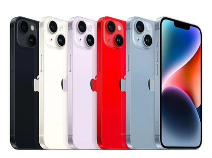 Apple iPhone 14 Plus Dual eSIM 128/256/512GB ROM 6GB RAM 6.7" Genuine Super Retina OLED Face ID NFC 5G 98% New Original Phone