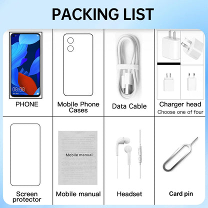 HUAWEI Nova 5T Smartphone Android Google Play Store 48MP Camera 6.26 inch 128GB 256GB ROM Mobile phones 4G Network Cell phone