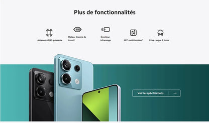 Xiaomi Redmi Note 13 Pro 5G,Smart Phones,NFC,6.67" 1.5K AMOLED display,120Hz,200MP Camera,67W Charger,5100mAh Battery,Global Version