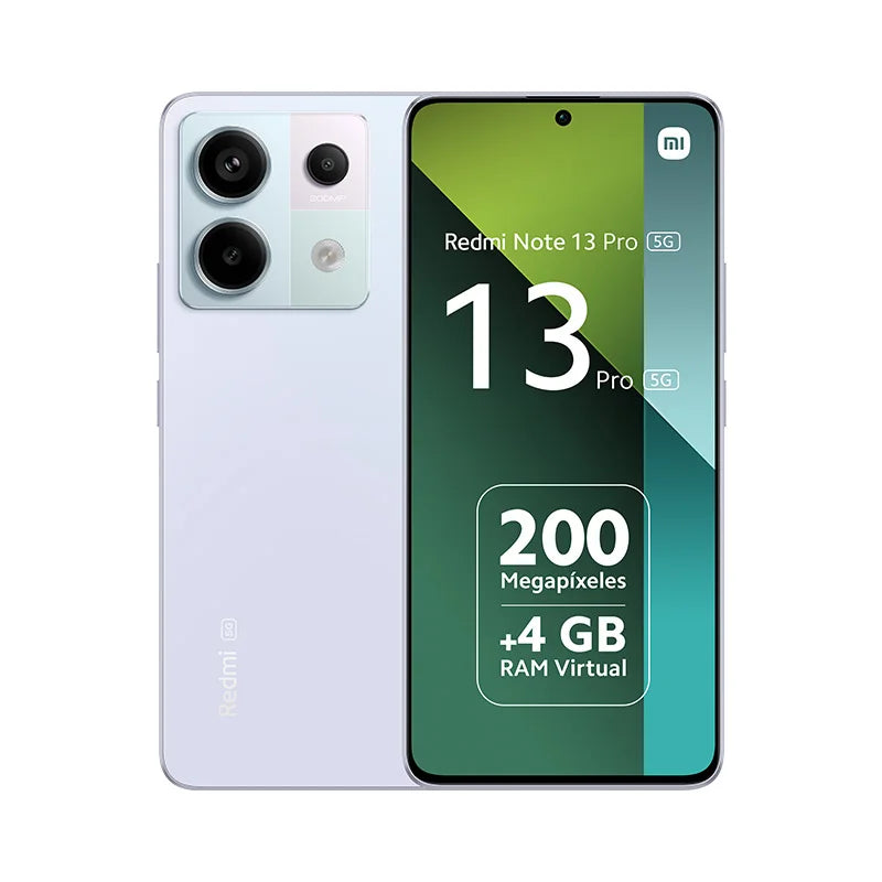 Xiaomi Redmi Note 13 Pro 5G,Smart Phones,NFC,6.67" 1.5K AMOLED display,120Hz,200MP Camera,67W Charger,5100mAh Battery,Global Version