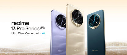 Global Version realme 13 Pro Smartphone Snapdragon 7s Gen 2 5G Chipset Sony LYT-600 OIS Camera 120Hz Curved Display AI Imaging