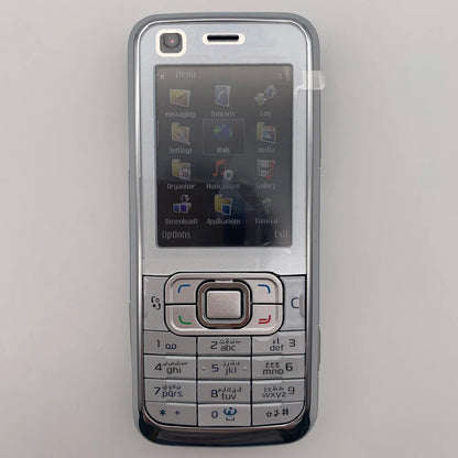Original Unlocked 6120 classic Loudspeaker Bluetooth Mobile Phone Russian Arabic Hebrew Keyboard Made in Finland Free Shipping