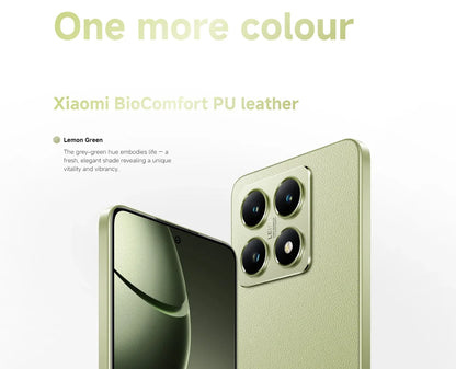 Global Version Xiaomi 14T 5G 6.67" AMOLED Display 256GB 512GB MTK Dimensity 8300-Ultra 144Hz 50MP Leica Camera 67W HyperCharge