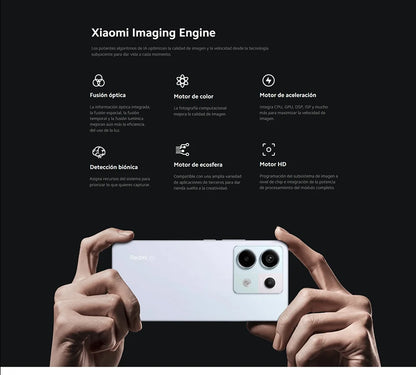 Xiaomi Redmi Note 13 Pro 5G,Smart Phones,NFC,6.67" 1.5K AMOLED display,120Hz,200MP Camera,67W Charger,5100mAh Battery,Global Version