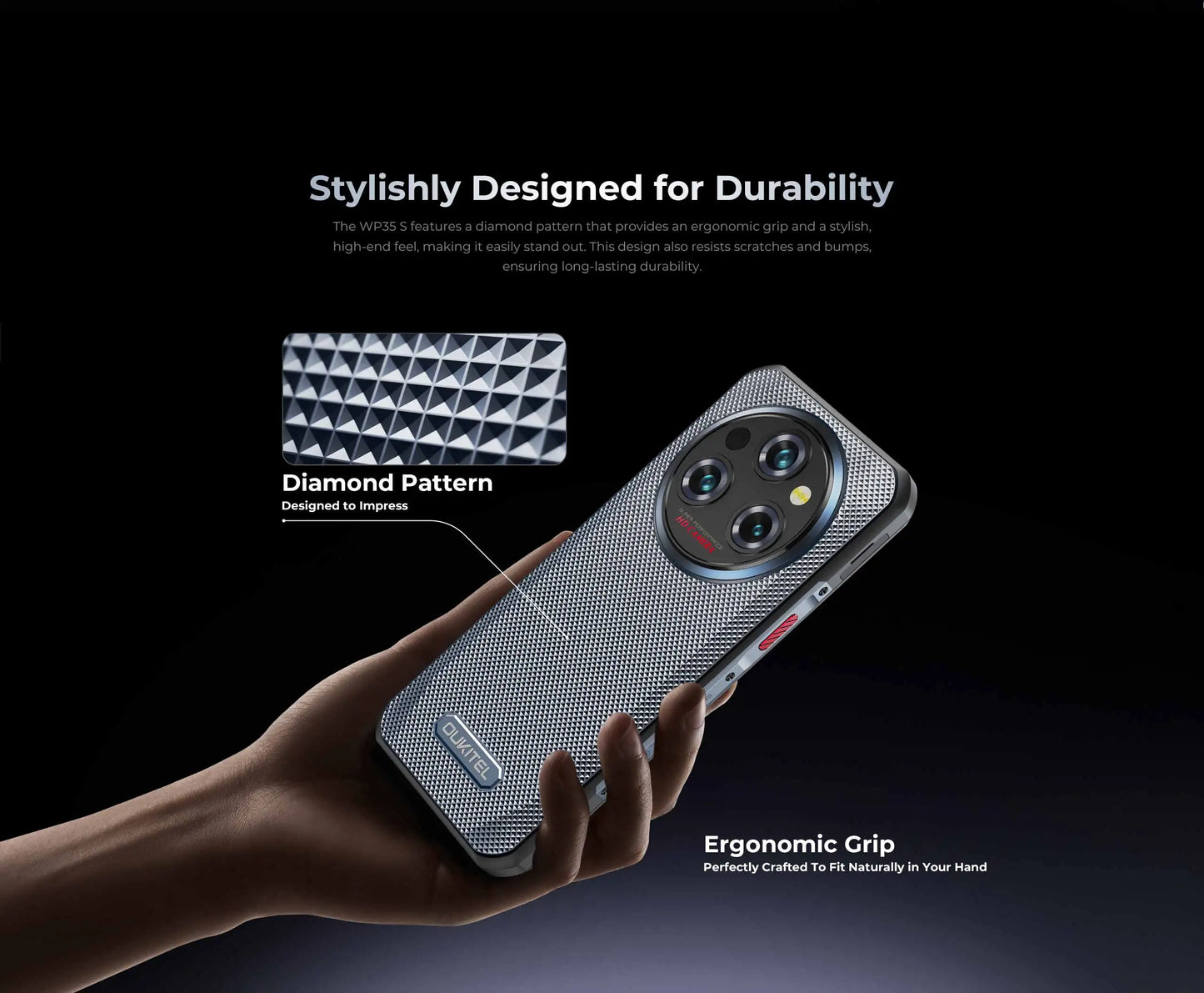 Oukitel WP35 S Rugged phone  24GB(6+18)+256GB 11000mAh phones androids NFC rugged Smartphone Business phone