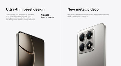 Global Version Xiaomi 14T 5G 6.67" AMOLED Display 256GB 512GB MTK Dimensity 8300-Ultra 144Hz 50MP Leica Camera 67W HyperCharge