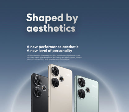 Global Version POCO F6 5G Cellphone 90W charging 5000mAh battery 6.67” 1.5K 120Hz Flow AMOLED DotDisplay  Snapdragon 8s Gen 3