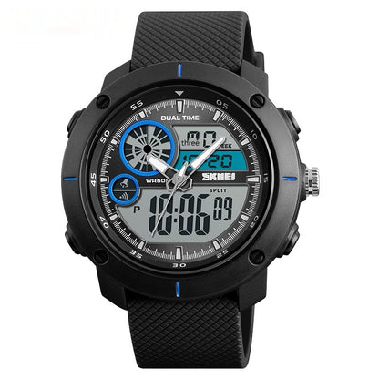 Waterproof Double Display Sports Watch