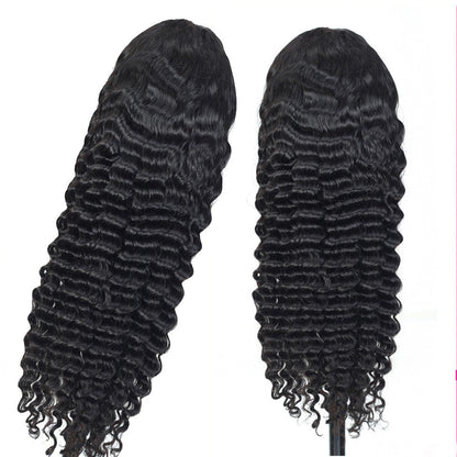 28-30" Deep Wave Lace Frontal Wigs 13x4