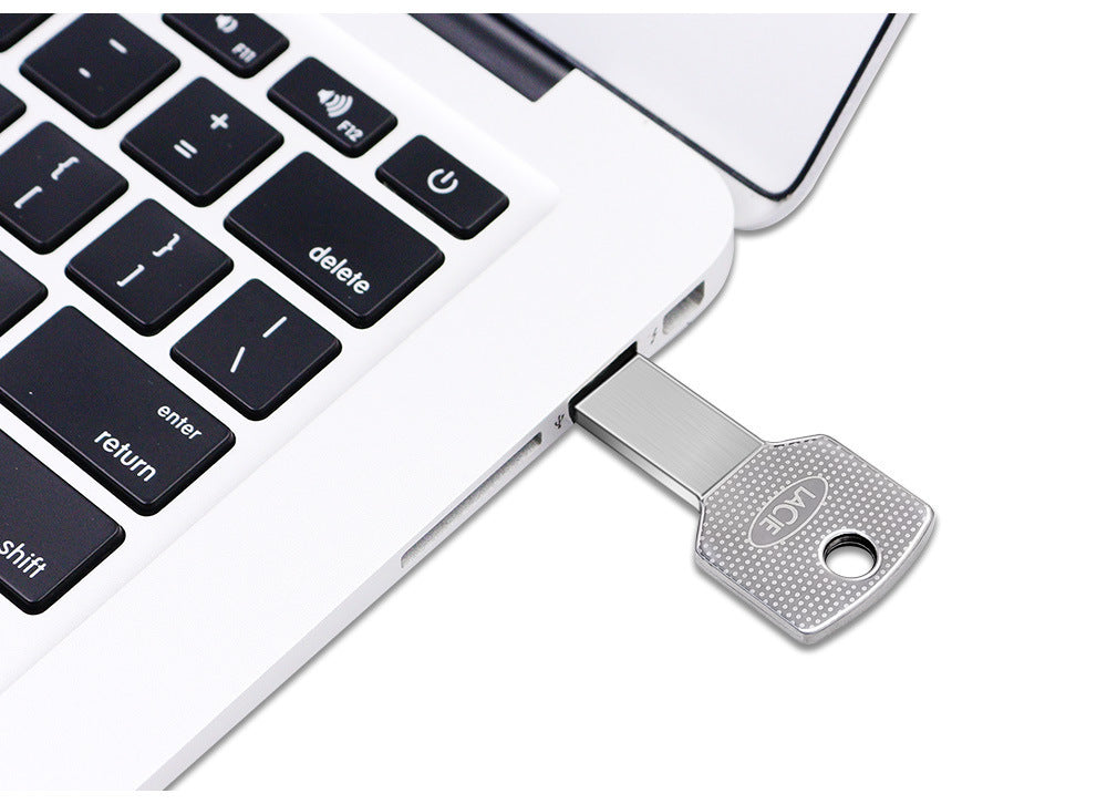 Ultra-Thin Waterproof Metal Key USB Drive