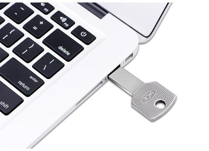 Ultra-Thin Waterproof Metal Key USB Drive
