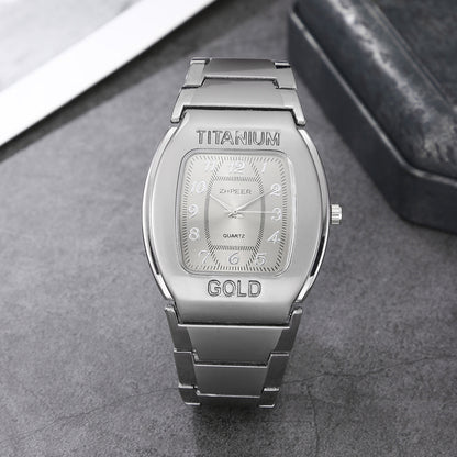 Titanium Alloy Men's Quartz Watch