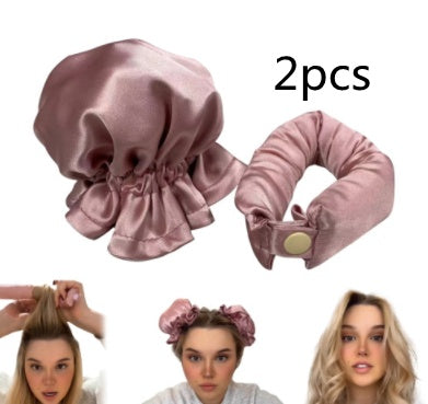 Heatless Cloth-Covered Curling Rod