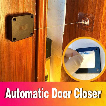 Punch-Free Automatic Door Closer