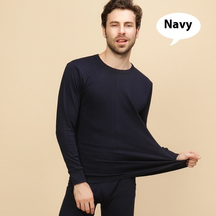 Men's Thick Cotton Thermal Underwear Suit